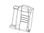 Mopar 5XZ51LA3AA Cover Rear Seat Back Left Mopar 5XZ51LA3AA Cover Rear Seat Back Left