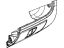 Mopar 5RA45JXWAC Glove Box Instrument Panel, Front Lower Mopar 5RA45JXWAC Glove Box Instrument Panel, Front Lower
