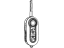 Mopar 68224015AA Key Blank With Transmitter