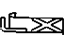 Mopar 4805553AC Nameplate Lx