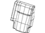 Mopar 1LG541DVAA Cover Seat Back 40% Plastic Cover