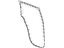 Mopar 5074280AA Weatherstrip Rear Door Mounted