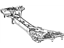 Mopar 68080591AD Crossmember Rear Suspension Mopar 68080591AD Crossmember Rear Suspension