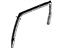 Mopar 55399170AH Weatherstrip Rear Door Glass Running