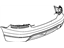 Mopar 5029155AC Fascia Rear Primed