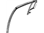Mopar 5074572AD Weatherstrip Rear Door Flush Glass