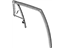 Mopar 5160065AC Weatherstrip Door Glass Running Rear Door Includes Glass
