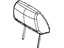 Mopar 1UL36DX9AA Headrest Front Mopar 1UL36DX9AA Headrest Front