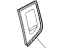 Mopar 68255559AA Glass Quarter Window