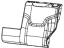 Mopar 6EN24U5NAA Cover Rear Seat Back Mopar 6EN24U5NAA Cover Rear Seat Back