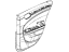 Mopar 5PF86DX9AC Panel Assembly Rear Door Trim Mopar 5PF86DX9AC Panel Assembly Rear Door Trim