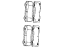 Mopar VCWK0871AB Pad Kit Rear Disc Brake Mopar VCWK0871AB Pad Kit Rear Disc Brake