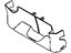 Mopar 1AM121DVAB Shield Riser Mopar 1AM121DVAB Shield Riser
