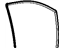 Mopar 5076870AE Weatherstrip Front Door Glass