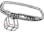 Mopar 68088023AB Mirror Inside Rearview Mopar 68088023AB Mirror Inside Rearview