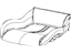 Mopar 68206547AB Foam Seat Cushion Mopar 68206547AB Foam Seat Cushion