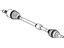 Mopar 5105772AB Shaft Axle Half Mopar 5105772AB Shaft Axle Half