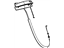 Mopar 68359597AC Cable Outside Handle Front Door, Outer