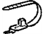 Mopar 5133297AA Strap And Clip