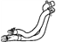 Mopar 5058672AF Hose Heater Return