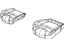 Mopar 5RA04DX9AA Cover Front Seat Cushion