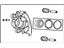 Mopar 5179880AA Caliper Assembly Disc Brake Rear