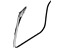 Mopar 4575888AB Weatherstrip Front Door Mounted