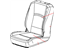 Mopar 1RU49XDVAA Cover Front Seat Cushion Mopar 1RU49XDVAA Cover Front Seat Cushion