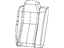 Mopar 5XH62DX9AA Cover Rear Seat Back Right