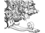 Mopar 5085513AC Bracket Engine Mount Mopar 5085513AC Bracket Engine Mount