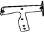 Mopar 5019047AA Strut Bracket