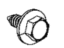 Mopar 6509690AA Screw Hexagon Head M6X1.81X19