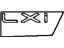 Mopar MR478637 Nameplate Lxi Mopar MR478637 Nameplate Lxi