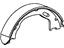 Mopar 5137624AA Shoe And Lining Package Parking Brake For Both Sides