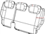 Mopar 5LJ46BD1AA Cover Rear Seat Back