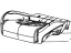 Mopar 68137151AE Foam Seat Cushion Front
