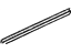 Mopar 4894475AD Weatherstrip Front Door Belt Inner
