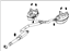 Mopar 5147031AD Muffler Resonator And Tailpipe Exhaust Mopar 5147031AD Muffler Resonator And Tailpipe Exhaust