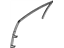 Mopar 4783685AH Weatherstrip Front Door Glass Running