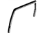 Mopar 55394054AE Weatherstrip, Door Glass