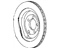 Mopar 5181464AB Rotor Brake