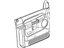Mopar 5JV12ZJ3AB Panel Front Door Trim Standard Cab Mopar 5JV12ZJ3AB Panel Front Door Trim Standard Cab