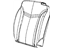Mopar 1UM95DX9AA Cover Front Seat Back