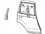 Mopar 5288838AD Applique B Pillar Rear Door, Includes Weatherstrip