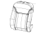 Mopar 5YB49DX9AA Cover Front Seat Back