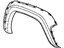 Mopar 5GG96HS5AG Applique Fender Wheel Opening Mopar 5GG96HS5AG Applique Fender Wheel Opening