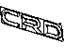 Mopar 55156405AD Nameplate Crd