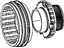 Mopar 5166792AA Gear Clutch Drive