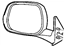 Mopar 55076488AG Mirror, Black