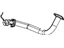Mopar 68024796AA Pipe Exhaust Extension